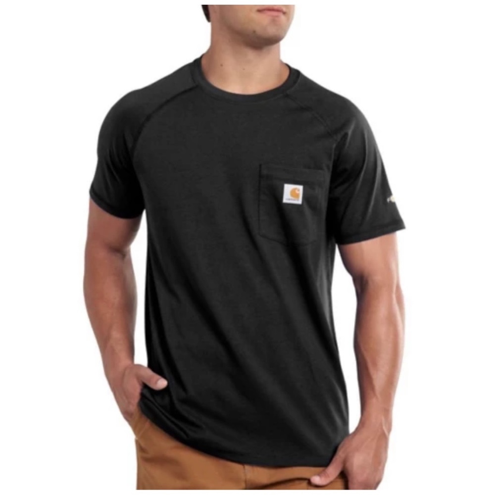 Men's Carhartt Force Relaxed Fit Midweight Pocket T-Shirt XL Top